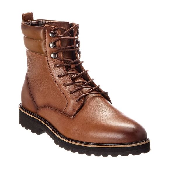 Donald Pliner Joplin Soft Tumble Leather Boot, Brown